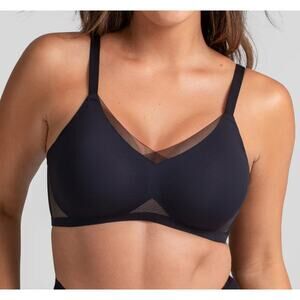 HoneyLove CrossOver Bra in Black Runway Size 42C/D